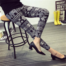 Women Comic Leggings Punk Rock