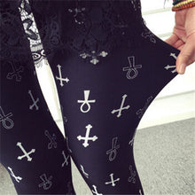 Women Comic Leggings Punk Rock