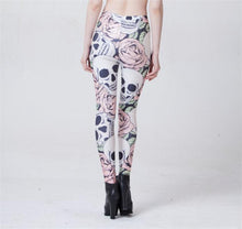 ROSE & SKULL Fitness Leggings