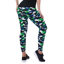 High Elastic Skinny Camouflage Legging