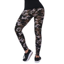 High Elastic Skinny Camouflage Legging