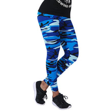 High Elastic Skinny Camouflage Legging